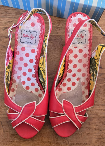 Betti page shoes ellie red - betti, by