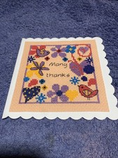 Many Thanks Handmade Completed