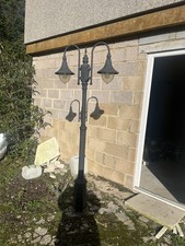 large lamp .... Garden lighting / street lamp   2 mtr high Light Weight