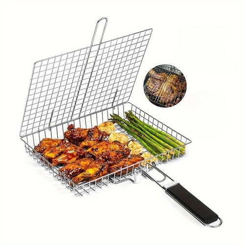 Bbq grill rack long handle - bbq,