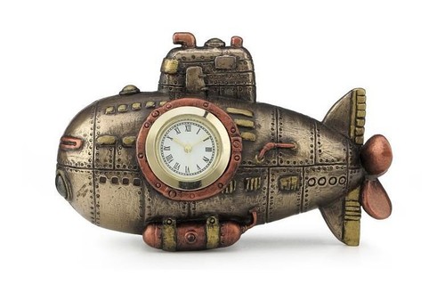 Steampunk submarine bronze - steampunk,