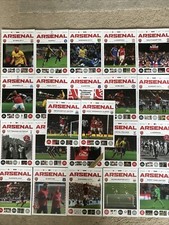 Arsenal Home Programmes