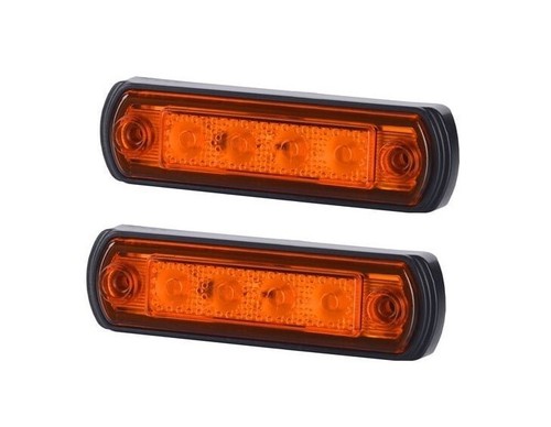 Orange side led - side, clearance