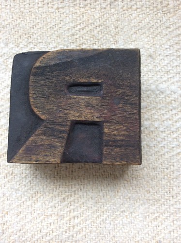 Vintage printers block - vintage,