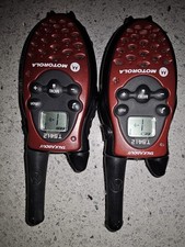 Motorola Talkabout T5412 Two-Way Radios ExCond £25