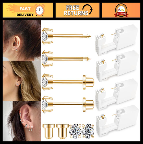 Home ear piercing kit - ear,