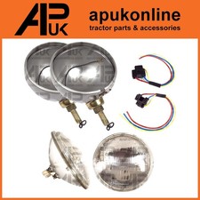 2x Universal Steel Headlight