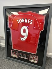 Fernando Torres Signed Signed Liverpool FC Shirt number 9 