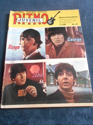 Ritmo magazine beatles trini - ritmo,