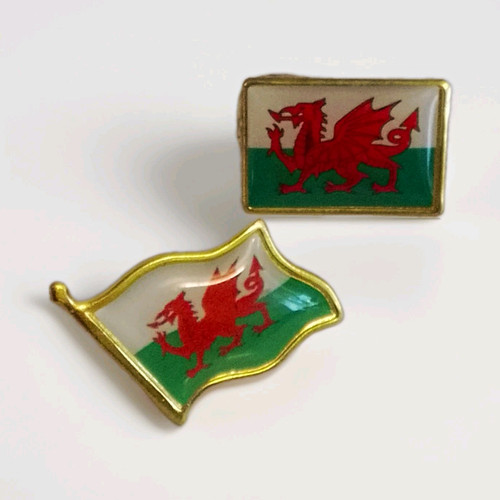 Set wales enamel pin - 2,