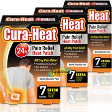 Cura heat pads back - 3x,