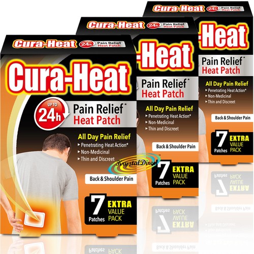 Cura heat pads back - 3x,