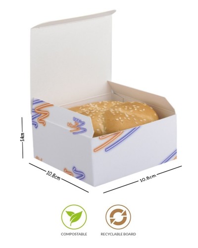 Supa snax white square - -,