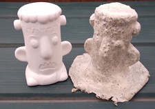 Handmade latex & Black Rubber Frankenstein mould