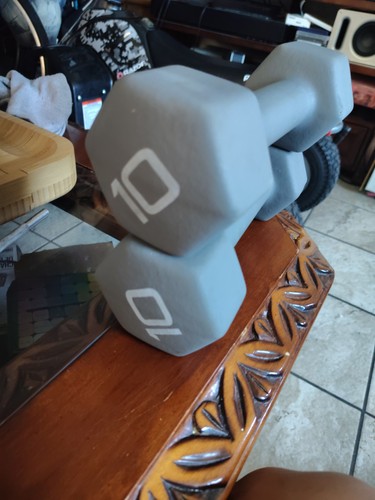 Peloton 10lb dumbbells - peloton,