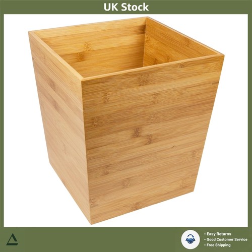 Elegant wooden waste basket - elegant,