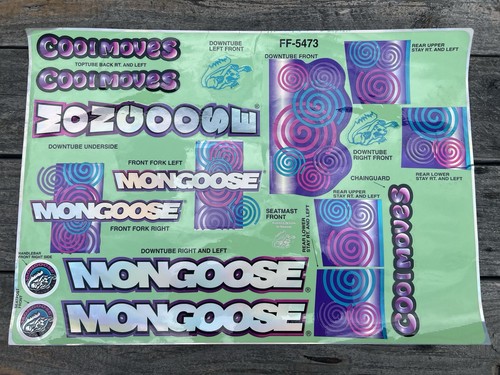 Mongoose cool moves - mongoose, bmx