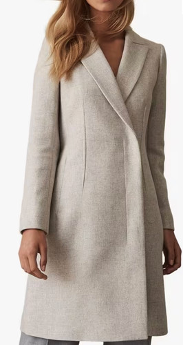 Reiss grey womens mid length - grey,