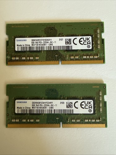 8gb samsung ddr4 3200 - 2x,