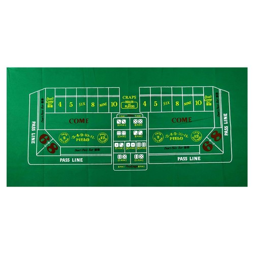 Craps table top - table, felt