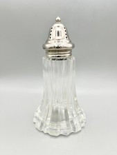 ART DECO GLASS & SILVER PLATE