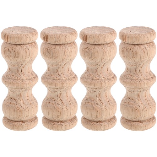 12pcs reusable wood - wood, finials