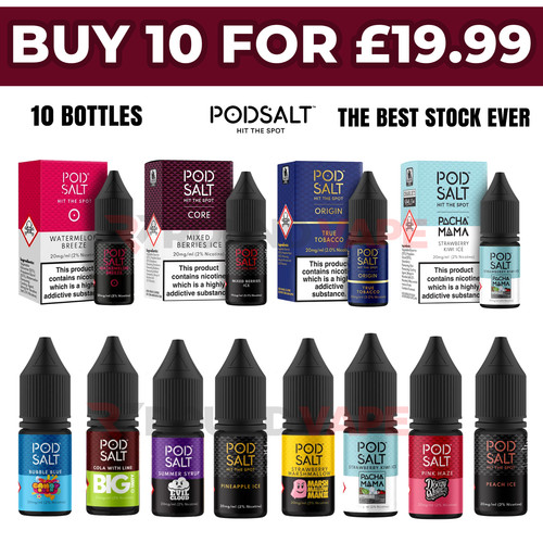 Pod salt 10ml nic - nic, 11mg