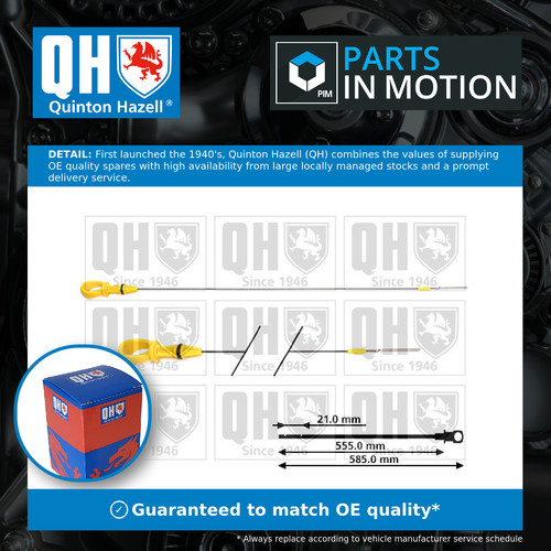 Dip stick fits citroen - dip, c4