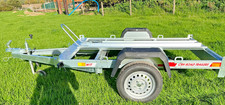 2025 Ex-Demo CRH Moto 1 Motorbike Trailer 7ft 2in x 4ft 4in Single Axle Tiltbed