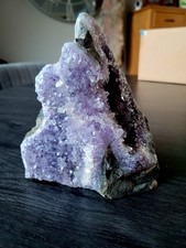 Natural Amethyst Druze Geode