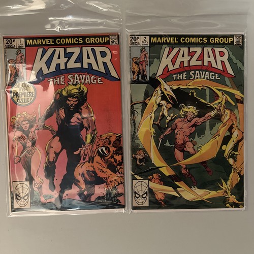 Kazar the savage - #1-2, marvel