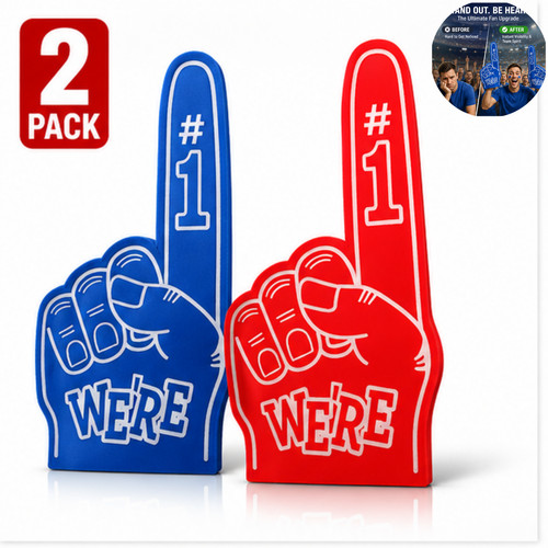 2pcs large foam - large,