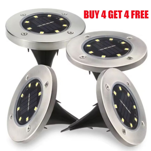 Led solar power ground lights - led,
