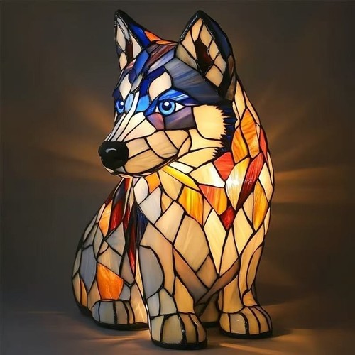 Dog cat lamp - dog,