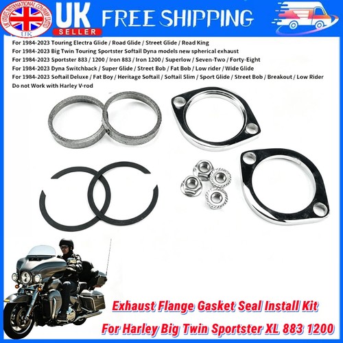 Exhaust flange gasket seal - flange,