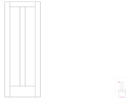 White oak panel - 2,