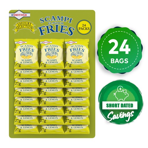 Smiths fries scampi and - smiths, lemon