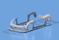 Hot Wheels WRX STI body Kit