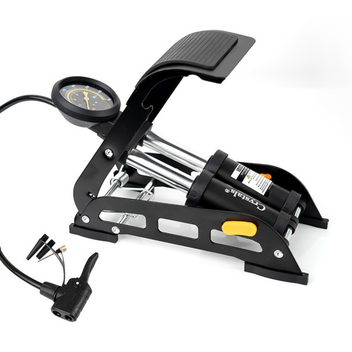 Foot pump double barrel heavy - pump,