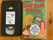 VHS VIDEO The Hair Bear Bunch childrens programme