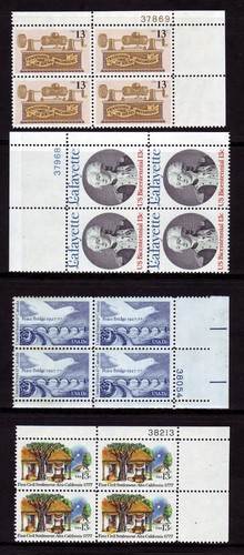 1977 commemorative plate block - plate,