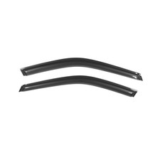 RD3306 BLACK FRONT DOOR WIND DEFLECTORS FOR MITSUBISHI ECLIPSE CROSS 18-20