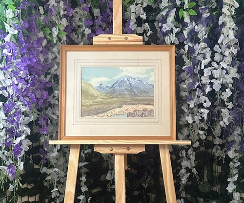 Original scottish watercolor - scottish,