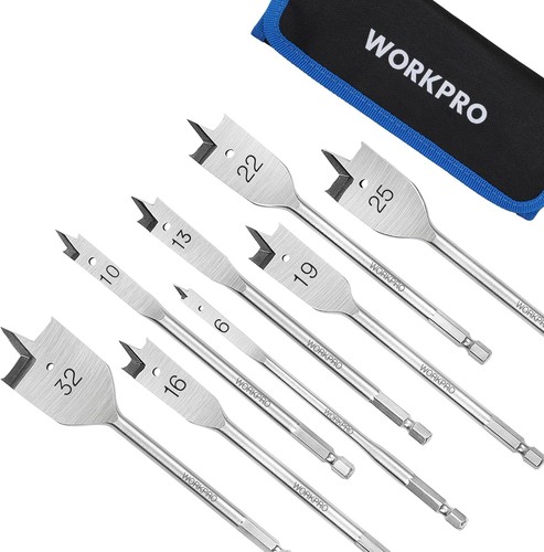 Piece spade drill - 8-piece,