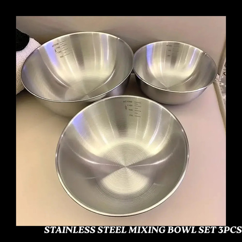 Stainless steel mixing - stainless, bowl