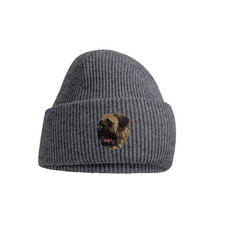MASTIFF DOG BEANIE HAT. UNISEX