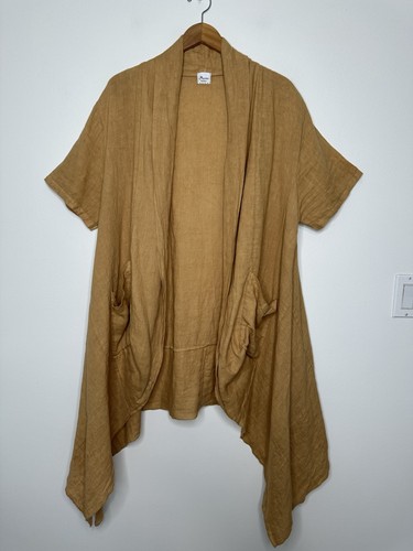 Marie lune linen - lune, draped