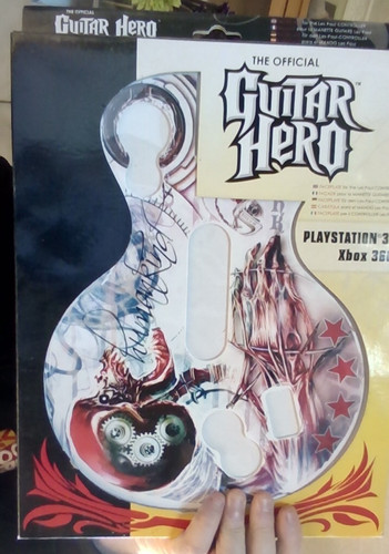 Guitar hero faceplate for les - guitar,