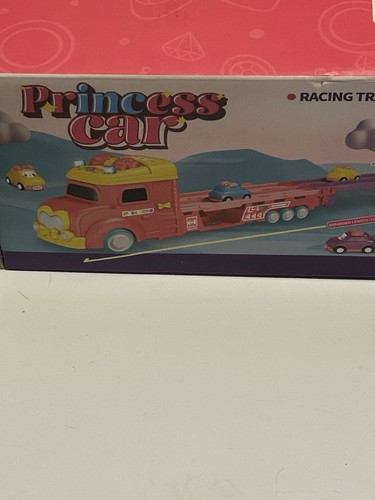 Pink princess truck toy with - pink,