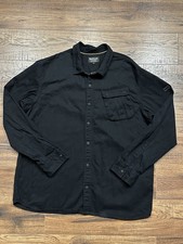 Barbour International Overshirt Shacket Shirt Jacket mens Black Size XXL